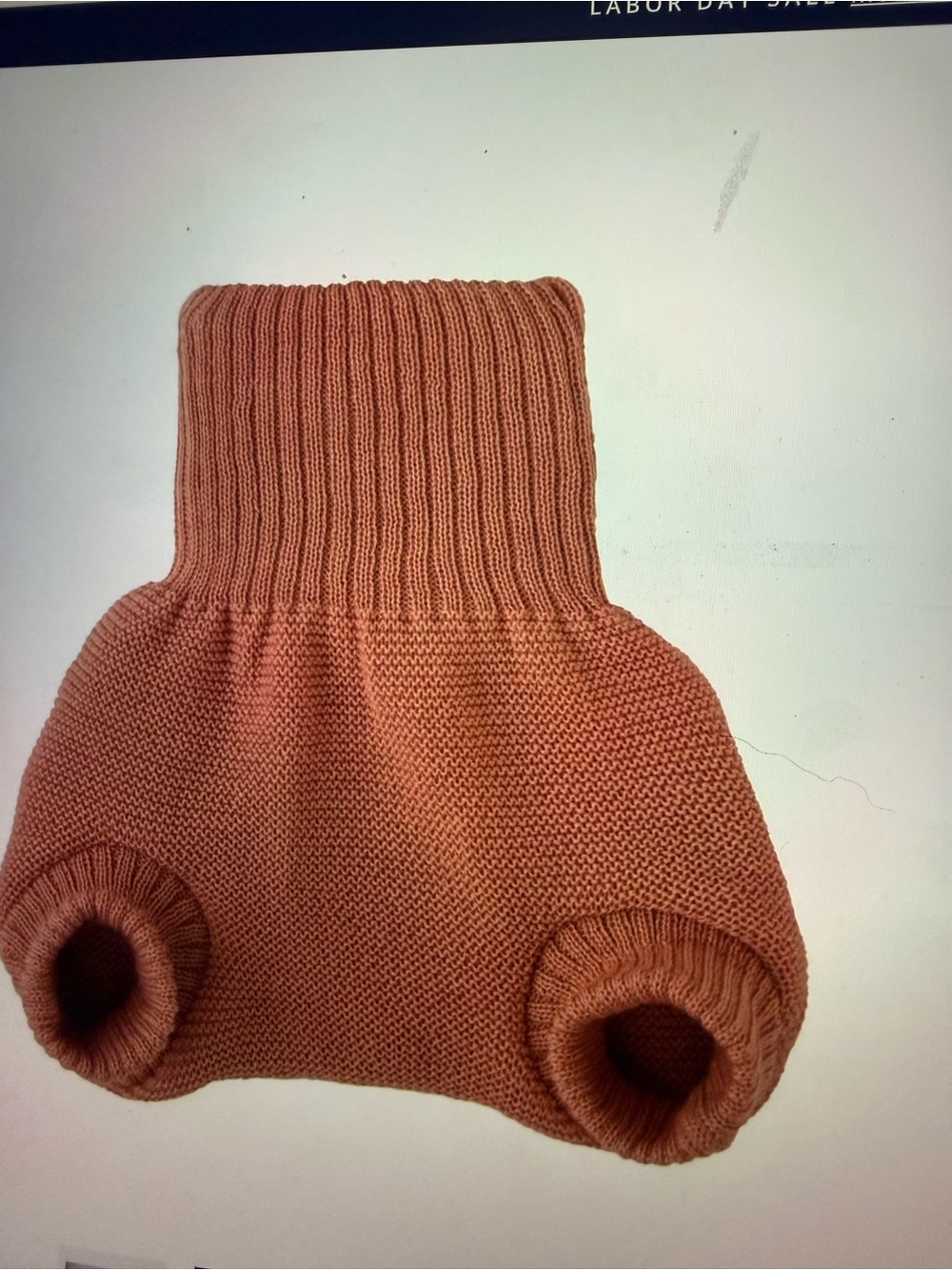 Disana wool cover - pink and gray
